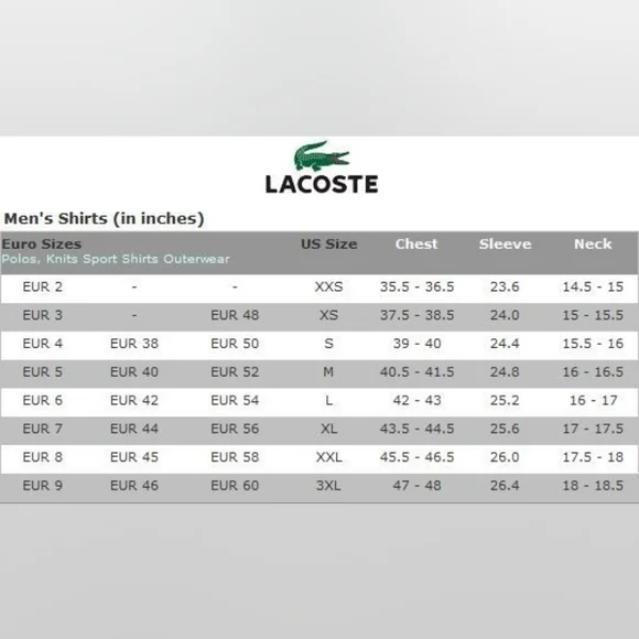 Lacoste Cotton Mesh Fabric Small - Picture 6 of 7
